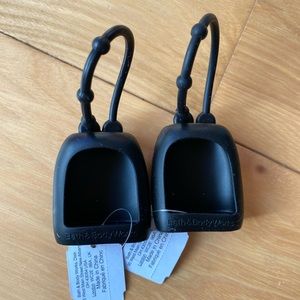 2 PC Black Pocketbac Holders